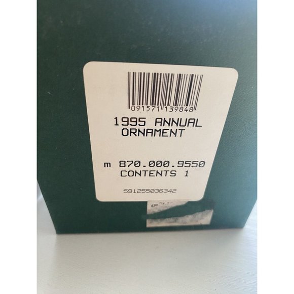 Waterford Crystal Ornament Marquis Teardrop 4 Inch Hand cut Hungary 1995 - Picture 6 of 6